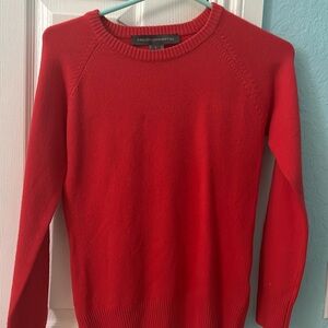 RED FRENCH CONNECTION SWEATER